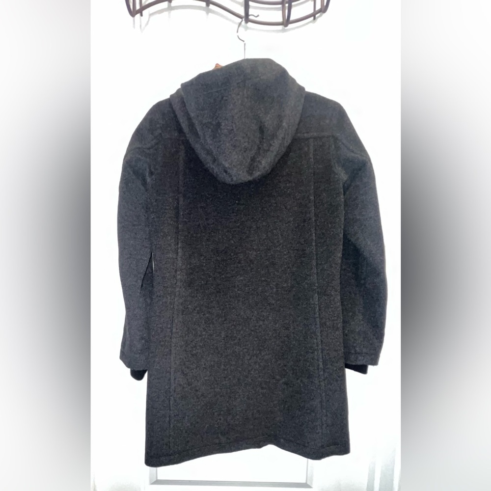 Pendleton Charcoal Ashwood Wool Hooded coat Women’s XS - Picture 7 of 7